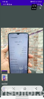 Samsung Galaxy a03s (8k)bdt